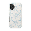 Starfish Beach Tough Phone Case — Coastal Sea Star Pattern, Protective iPhone Cover