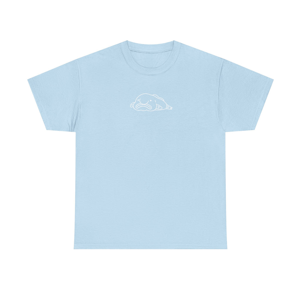 The Kate Blob Fish Minimalist Tee— Cute Relaxed Blob Tee