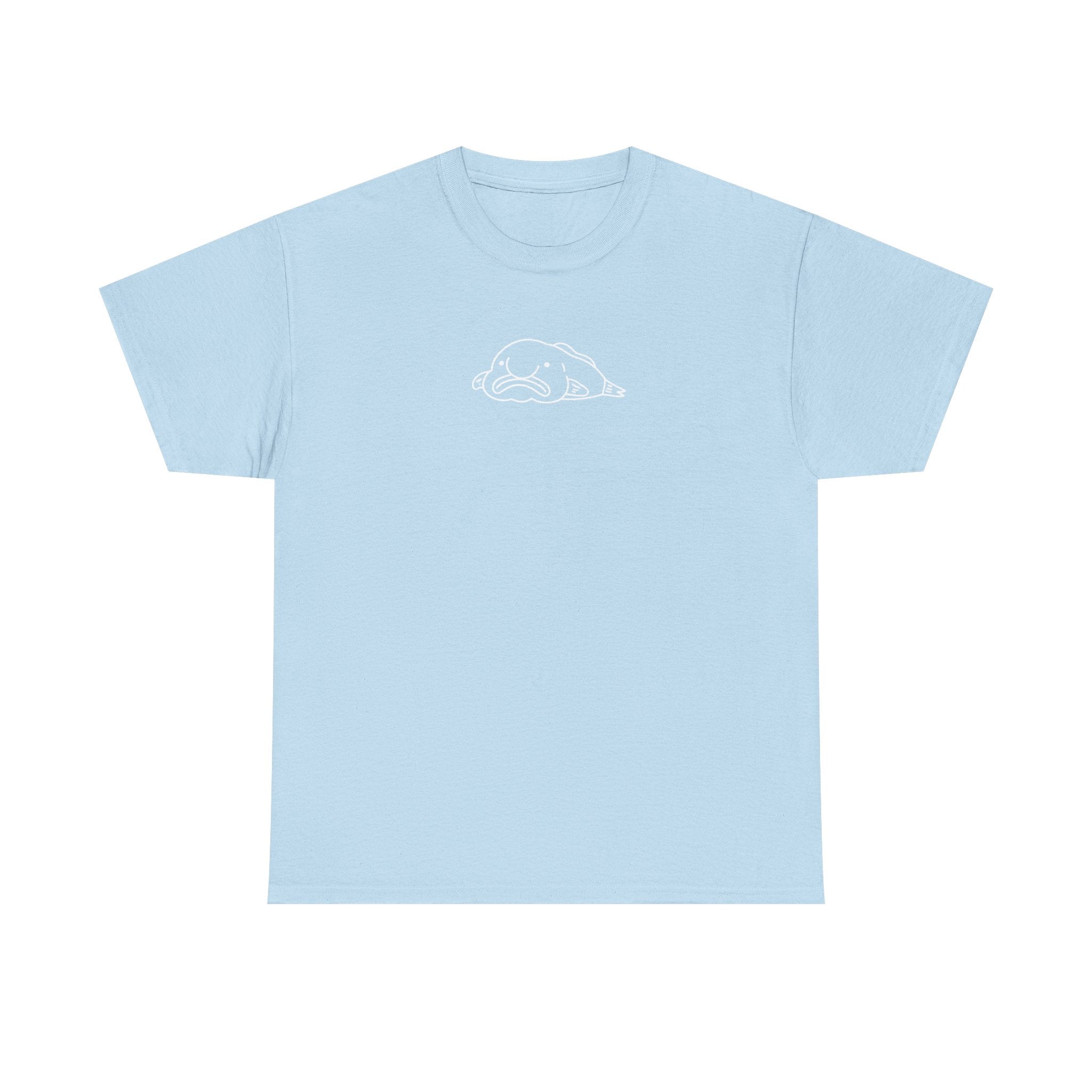 The Kate Blob Fish Minimalist Tee— Cute Relaxed Blob Tee