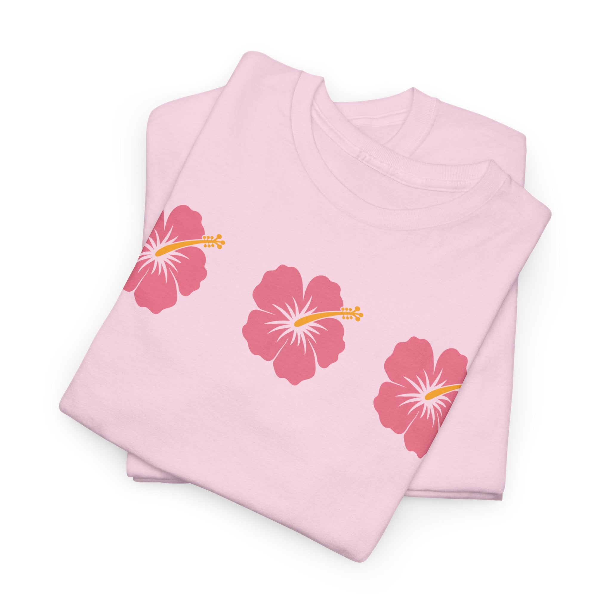 Hibiscus Trio T-Shirt — Tropical Floral Tee