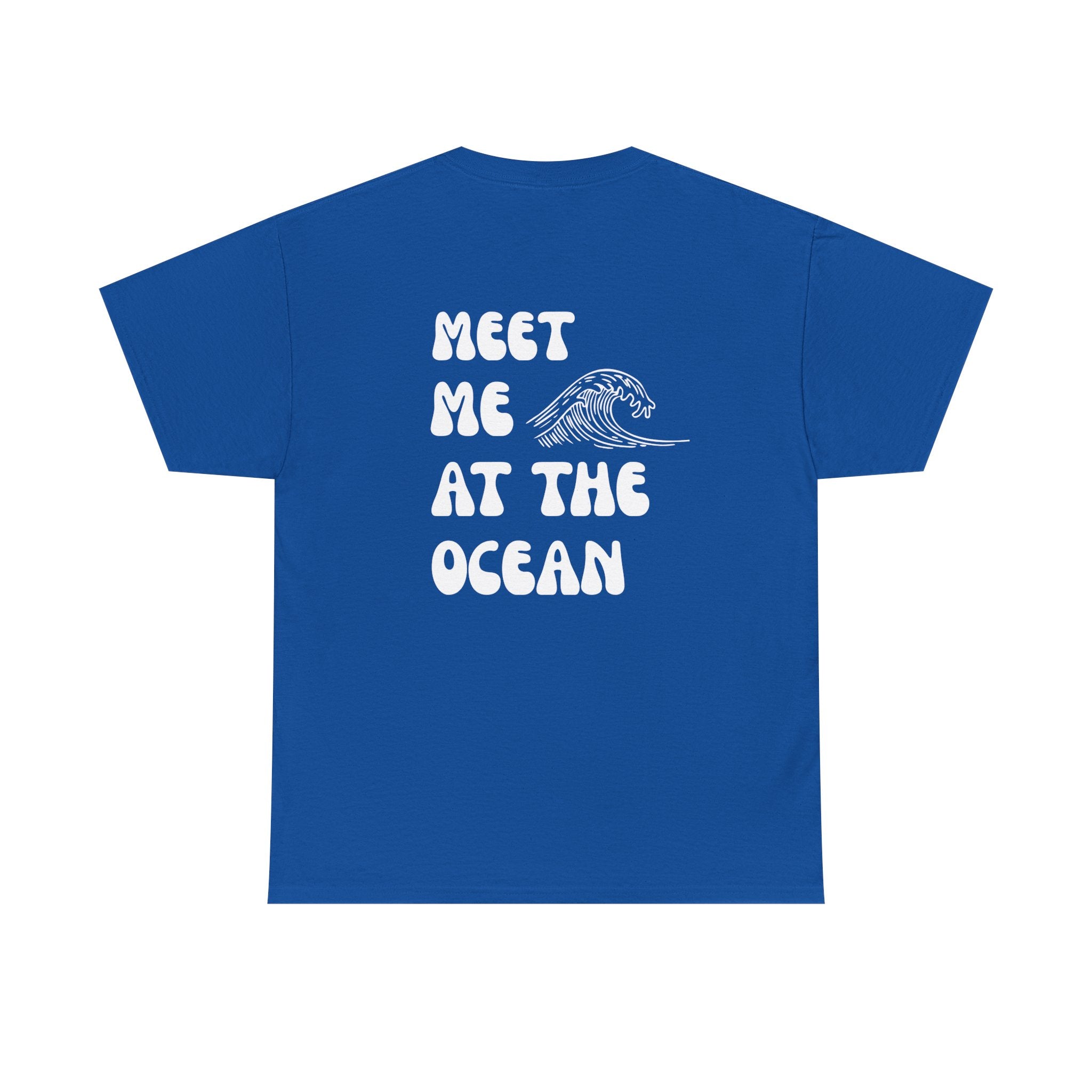 Meet Me At The Ocean T-Shirt — Beach Wave Graphic Tee
