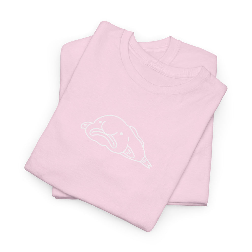 The Kate Blob Fish Minimalist Tee— Cute Relaxed Blob Tee