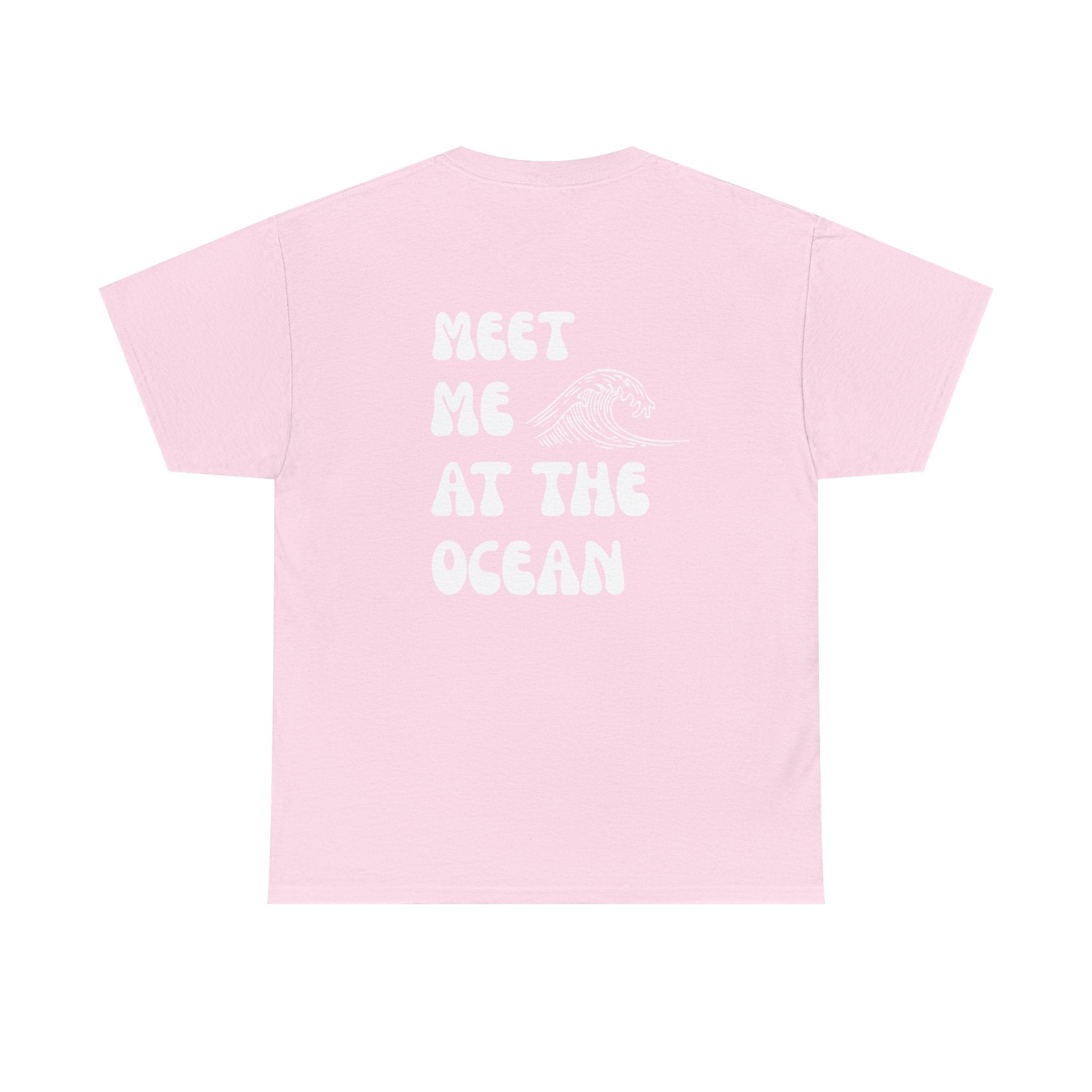 Meet Me At The Ocean T-Shirt — Beach Wave Graphic Tee
