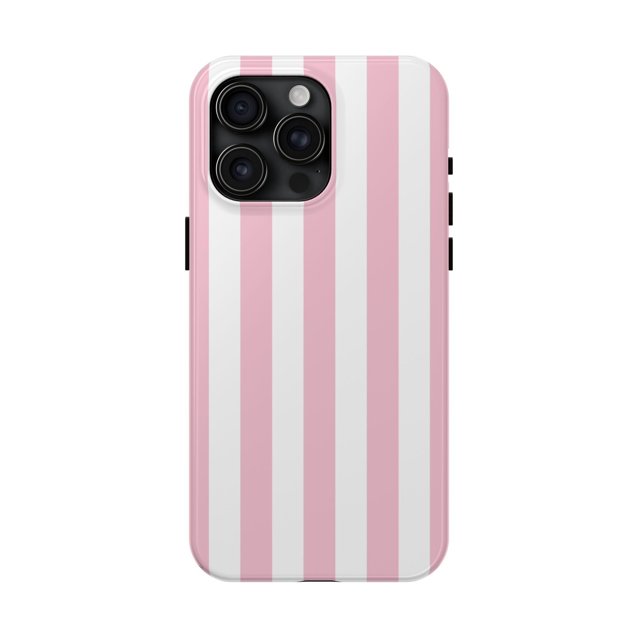 Pink Star Tough Phone Case – Pastel White Stars Protective Cover